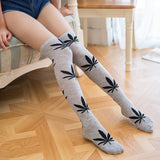 Dank Master Weed Leaf High Socks - Dank Master