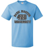 Dank Master 420 University T-shirt - Blue [5 colors] - Dank Master