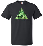 Dank Master Triangle Weed T-shirt - Dank Master