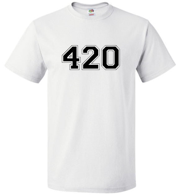 Dank Master 420 T-shirt - White - Dank Master