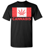 Dank Master Canadian Cannabis Flag T-Shirt - Dank Master