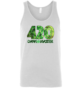 Dank Master 420 Tank Top - White - Dank Master