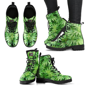 [50% OFF] Dank Master Green Weed Boots - Dank Master