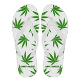 Dank Master Green Weed Leaf Flip Flops - Dank Master