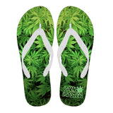 Dank Master Green Weed Flip Flops - Dank Master