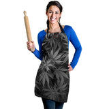 Dank Master OG Black Custom Weed Leaf Apron