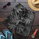 Dank Master Men's OG Black Signature Weed Leaf Shorts