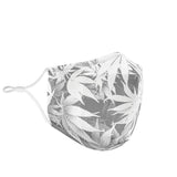 Dank Master OG White Custom Weed Leaf Face Mask