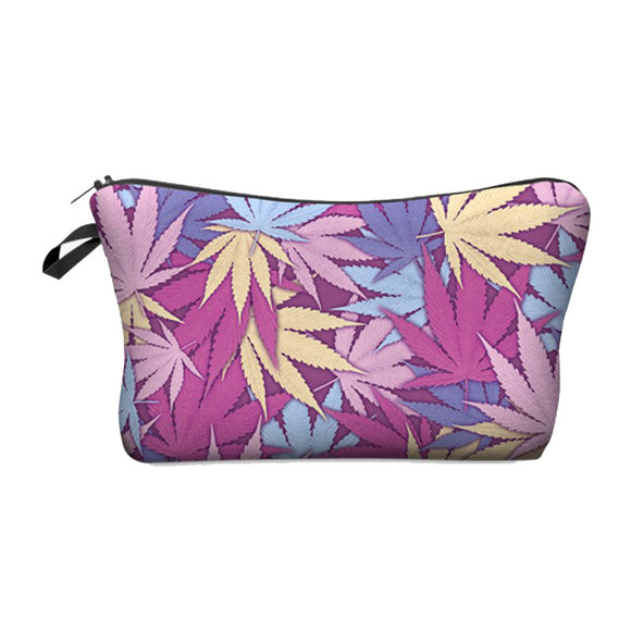 Dank Master Pink Weed Leaf Pouch - Dank Master