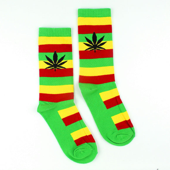 Dank Master Stripe Weed Men's Socks - Dank Master