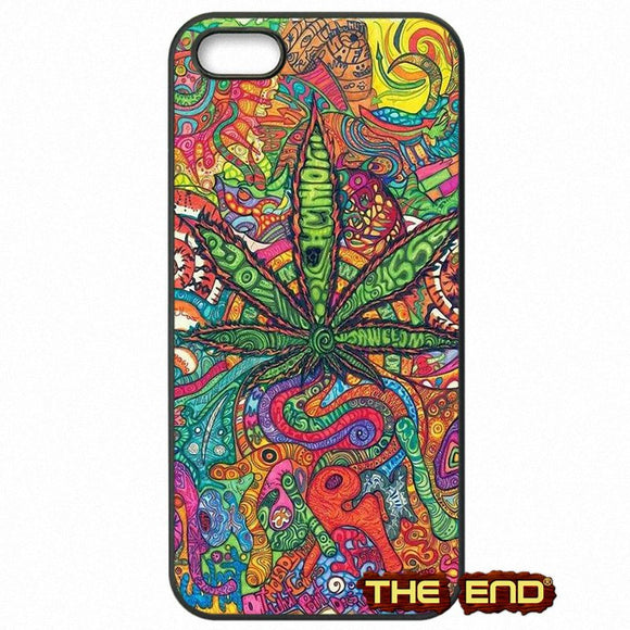 Dank Master Psychedelic Weed Leaf Phone Case for iPhone - Dank Master