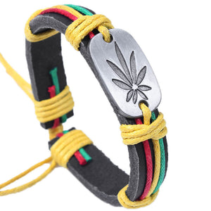 Dank Master Weed Leaf Bracelet - Dank Master