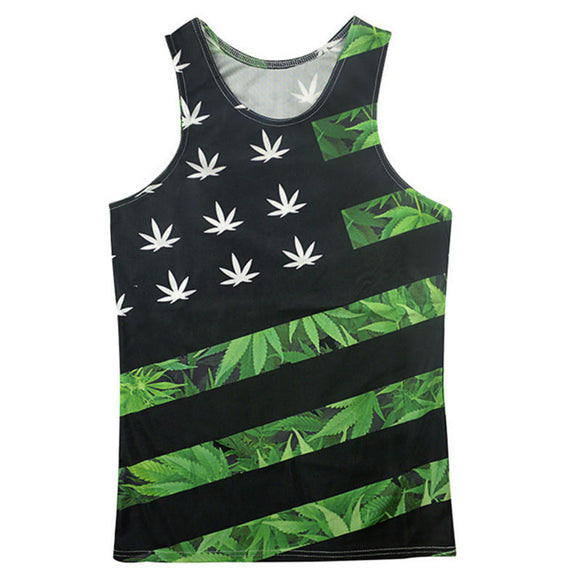 Dank Master Weed Flag Tank Top - Dank Master