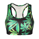 Dank Master Green Leaf Top & Leggings Set - Dank Master