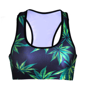 Dank Master Weed Sports Bra - 3 - Dank Master