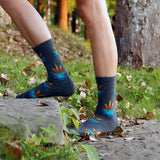 Dank Master Multi Color Weed Leaf Socks - Dank Master