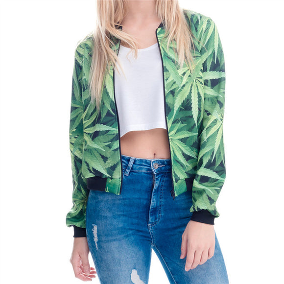 Dank Master Weed Pattern Jacket - Dank Master