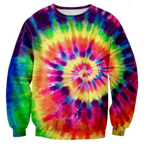 Dank Master Colorful Tie Dye Sweatshirt - Dank Master