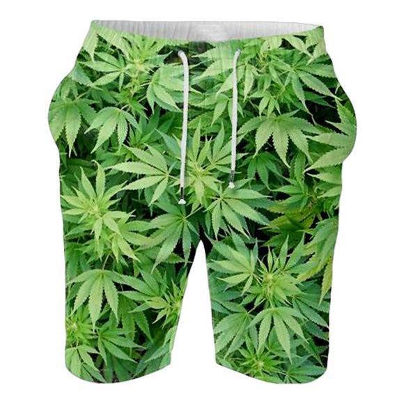 Dank Master Weed Leaf Shorts - Dank Master