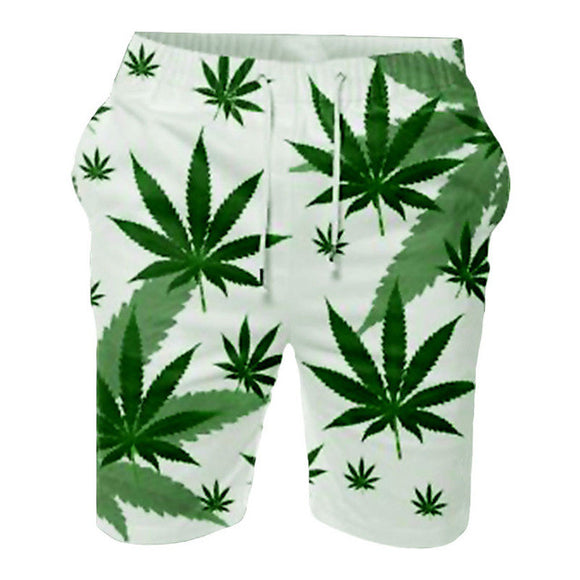 Dank Master Weed Leaf Shorts - Dank Master