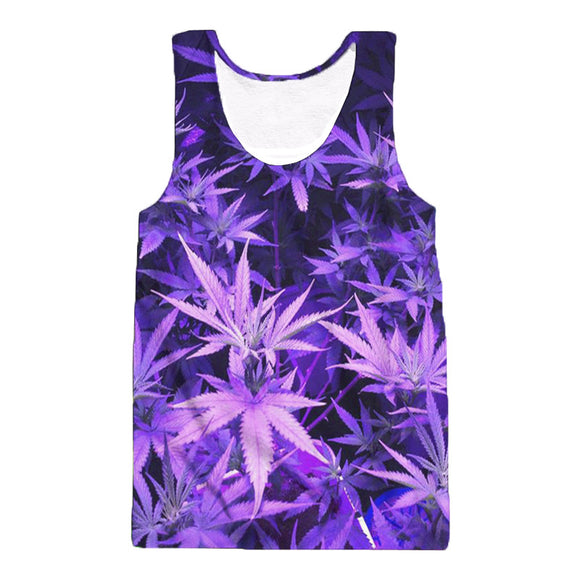 Dank Master Purple Weed Tank Top - Dank Master